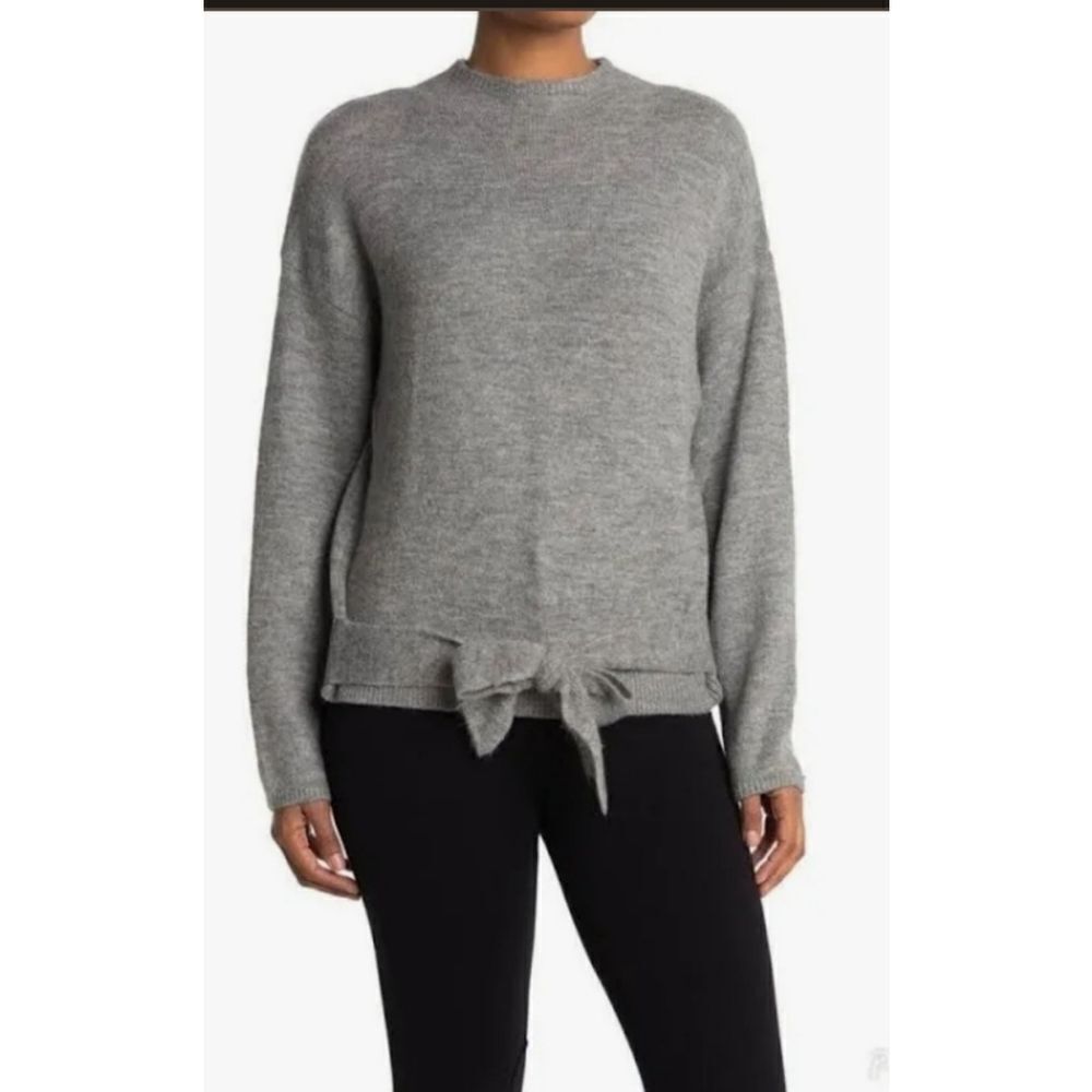 Wayf Sweaters | Ways tie Waist Gray Sweater‎